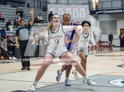 Thumbnail 2 in Montverde Academy vs. Long Island Lutheran (Chipotle Nationals Semifinal) photogallery.