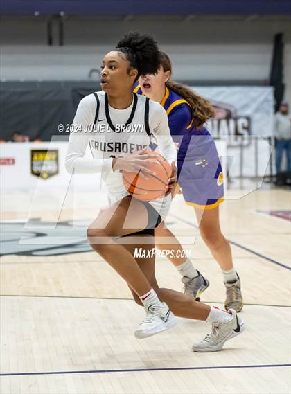 Thumbnail 1 in Montverde Academy vs. Long Island Lutheran (Chipotle Nationals Semifinal) photogallery.