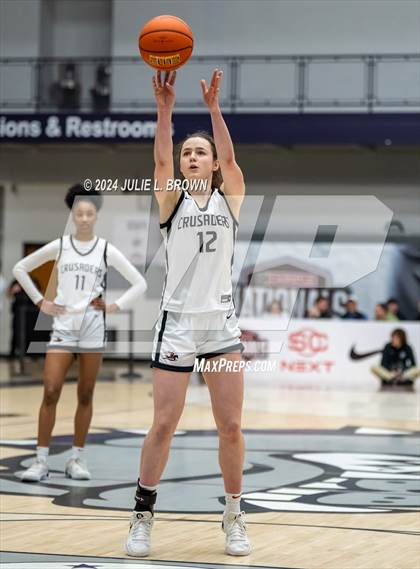 Thumbnail 2 in Montverde Academy vs. Long Island Lutheran (Chipotle Nationals Semifinal) photogallery.