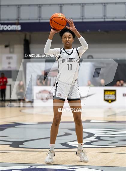 Thumbnail 3 in Montverde Academy vs. Long Island Lutheran (Chipotle Nationals Semifinal) photogallery.