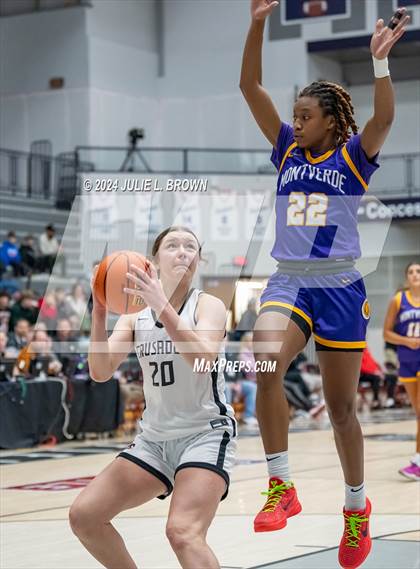 Thumbnail 2 in Montverde Academy vs. Long Island Lutheran (Chipotle Nationals Semifinal) photogallery.