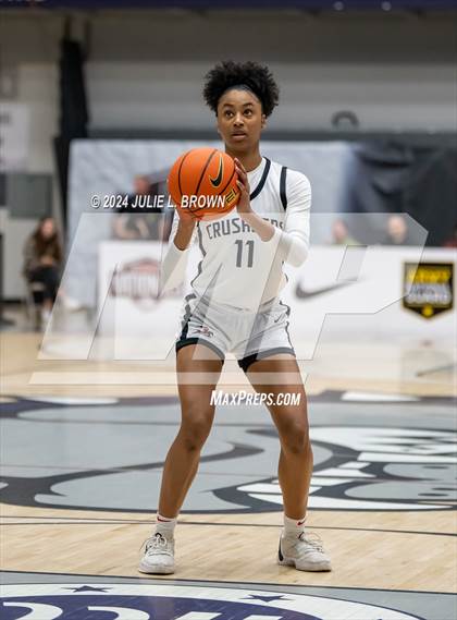 Thumbnail 2 in Montverde Academy vs. Long Island Lutheran (Chipotle Nationals Semifinal) photogallery.