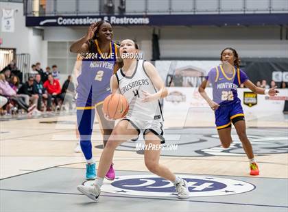 Thumbnail 2 in Montverde Academy vs. Long Island Lutheran (Chipotle Nationals Semifinal) photogallery.