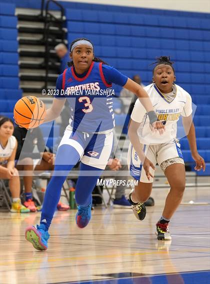 Thumbnail 2 in Christian Brothers @ Pinole Valley (CIF State NorCal D2 Playoff) photogallery.