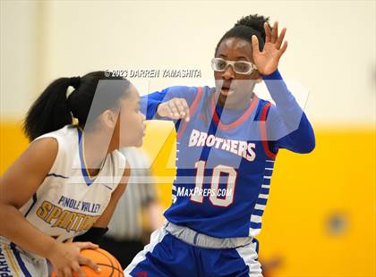 Thumbnail 2 in Christian Brothers @ Pinole Valley (CIF State NorCal D2 Playoff) photogallery.