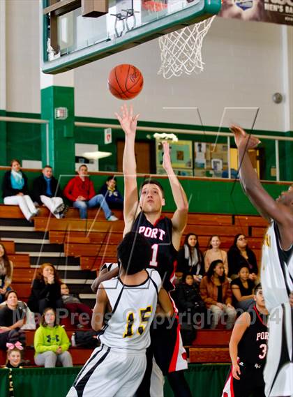 Thumbnail 2 in Fallsburg vs. Port Jervis (Sullivan County BCANY vs. Cancer Classic) photogallery.