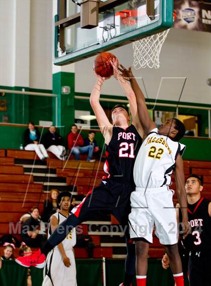 Thumbnail 2 in Fallsburg vs. Port Jervis (Sullivan County BCANY vs. Cancer Classic) photogallery.