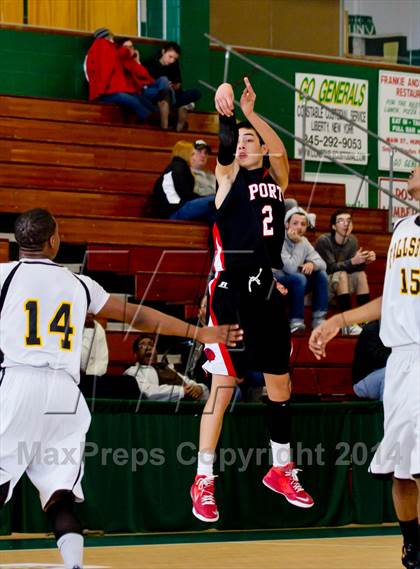 Thumbnail 3 in Fallsburg vs. Port Jervis (Sullivan County BCANY vs. Cancer Classic) photogallery.
