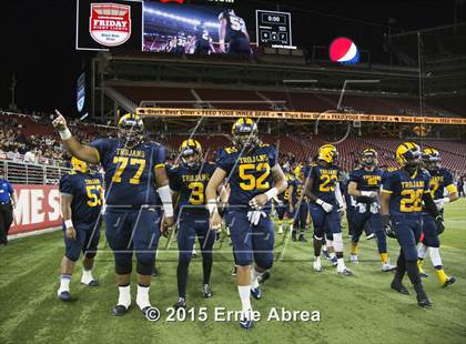 Thumbnail 3 in Valley Christian vs. Milpitas @ Levi's Stadium photogallery.