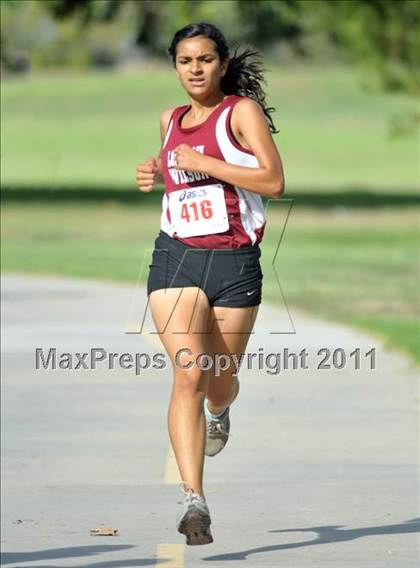 Thumbnail 2 in Moore League Cluster Meet No. 1 photogallery.
