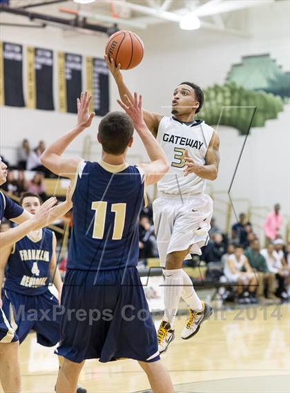 Thumbnail 1 in Franklin Regional vs. Gateway photogallery.