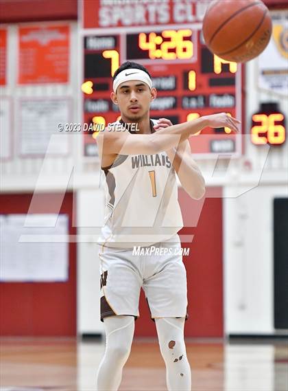 Thumbnail 1 in Redding Christian vs. Williams (Love of the Game) photogallery.