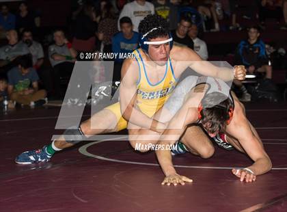 Thumbnail 2 in CIF Sac-Joaquin Section Division 2 Wrestling Championships photogallery.
