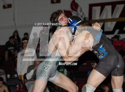 Thumbnail 3 in CIF Sac-Joaquin Section Division 2 Wrestling Championships photogallery.
