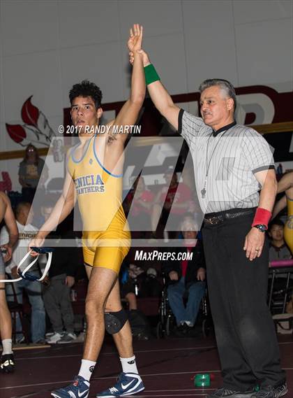 Thumbnail 1 in CIF Sac-Joaquin Section Division 2 Wrestling Championships photogallery.