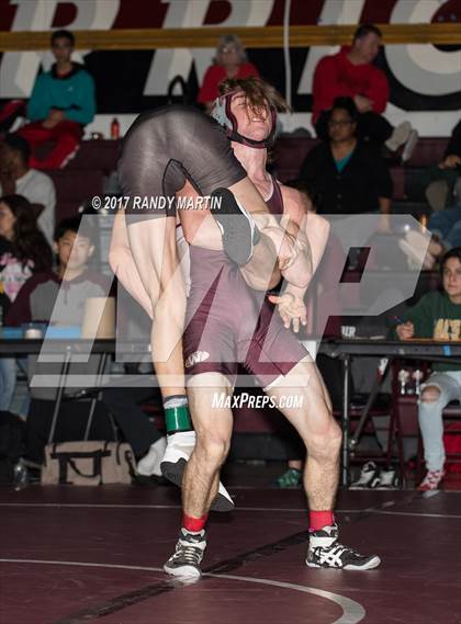 Thumbnail 1 in CIF Sac-Joaquin Section Division 2 Wrestling Championships photogallery.