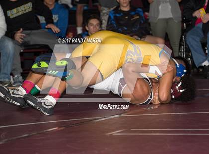 Thumbnail 1 in CIF Sac-Joaquin Section Division 2 Wrestling Championships photogallery.