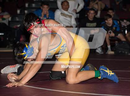 Thumbnail 1 in CIF Sac-Joaquin Section Division 2 Wrestling Championships photogallery.