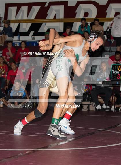 Thumbnail 2 in CIF Sac-Joaquin Section Division 2 Wrestling Championships photogallery.
