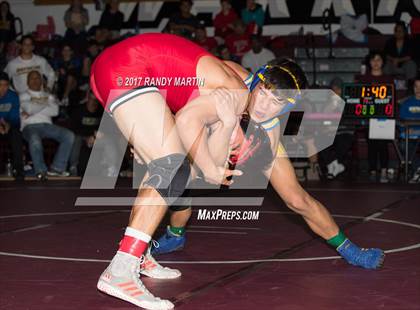 Thumbnail 2 in CIF Sac-Joaquin Section Division 2 Wrestling Championships photogallery.
