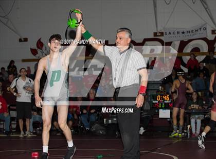 Thumbnail 3 in CIF Sac-Joaquin Section Division 2 Wrestling Championships photogallery.