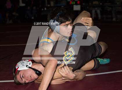 Thumbnail 2 in CIF Sac-Joaquin Section Division 2 Wrestling Championships photogallery.