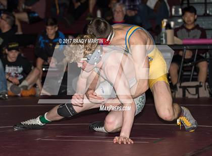 Thumbnail 1 in CIF Sac-Joaquin Section Division 2 Wrestling Championships photogallery.