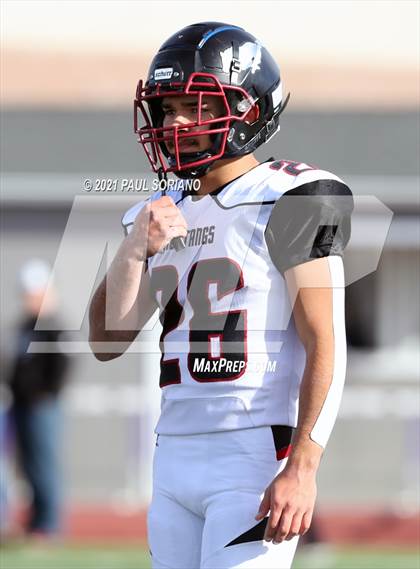 Thumbnail 1 in Fort Morgan at Lutheran (CHSAA 3A Semifinal) photogallery.