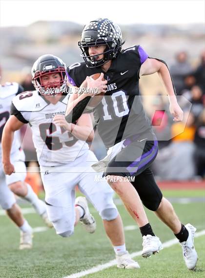 Thumbnail 1 in Fort Morgan at Lutheran (CHSAA 3A Semifinal) photogallery.