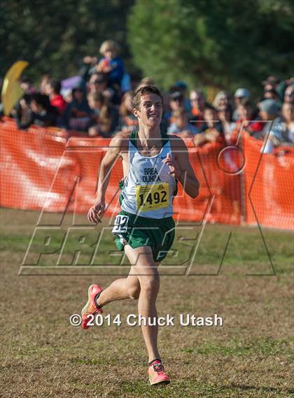 Thumbnail 2 in CIF State Cross Country Championships (D3 Boys Race) photogallery.