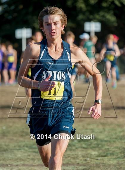 Thumbnail 1 in CIF State Cross Country Championships (D3 Boys Race) photogallery.