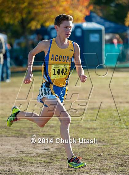 Thumbnail 2 in CIF State Cross Country Championships (D3 Boys Race) photogallery.