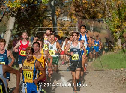 Thumbnail 1 in CIF State Cross Country Championships (D3 Boys Race) photogallery.
