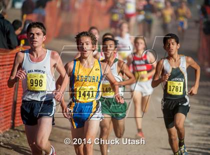 Thumbnail 3 in CIF State Cross Country Championships (D3 Boys Race) photogallery.