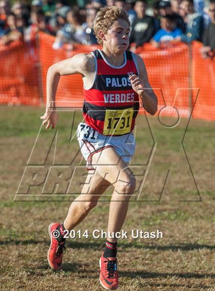 Thumbnail 3 in CIF State Cross Country Championships (D3 Boys Race) photogallery.
