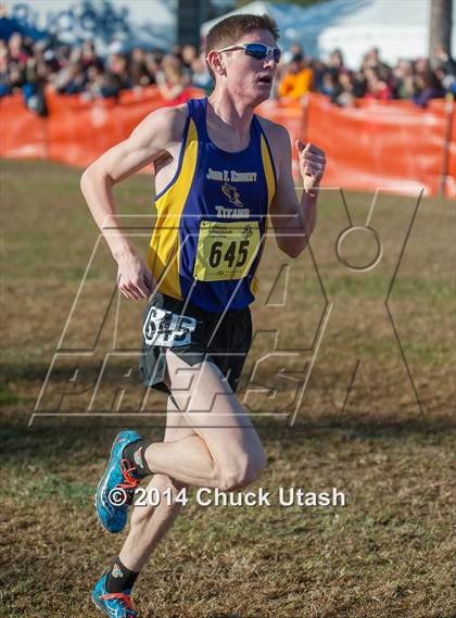 Thumbnail 2 in CIF State Cross Country Championships (D3 Boys Race) photogallery.