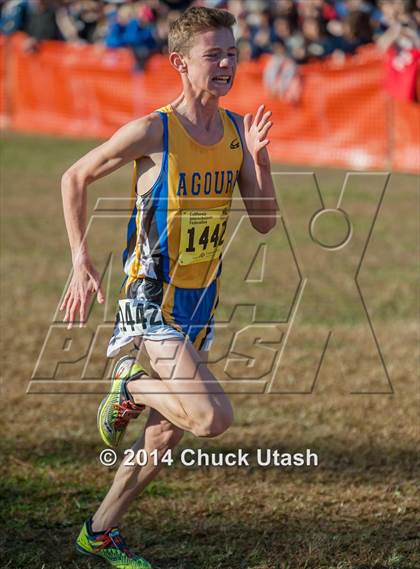 Thumbnail 2 in CIF State Cross Country Championships (D3 Boys Race) photogallery.