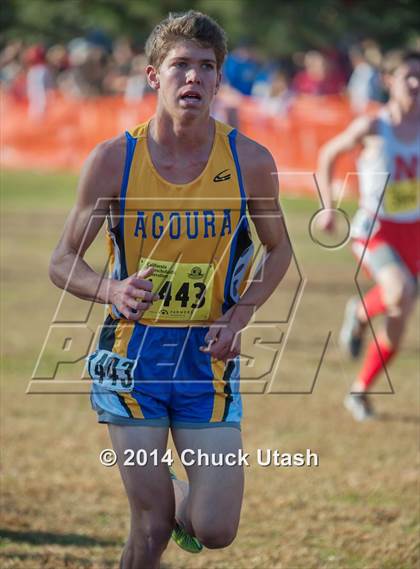 Thumbnail 3 in CIF State Cross Country Championships (D3 Boys Race) photogallery.