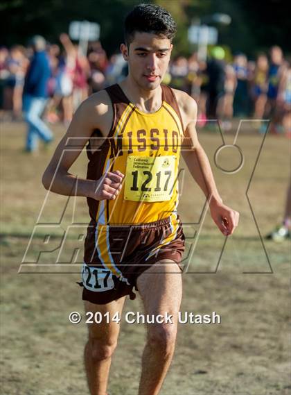 Thumbnail 3 in CIF State Cross Country Championships (D3 Boys Race) photogallery.