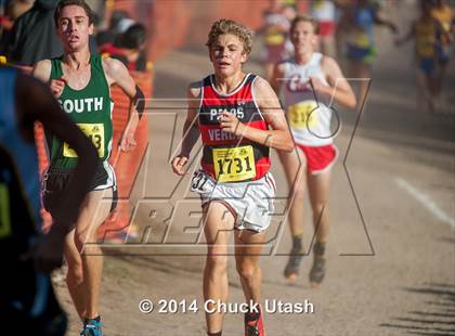 Thumbnail 1 in CIF State Cross Country Championships (D3 Boys Race) photogallery.