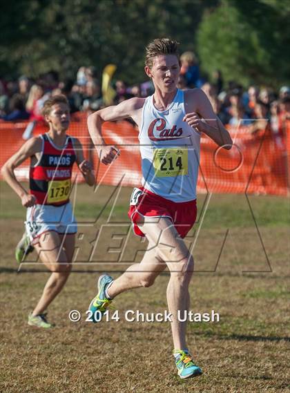 Thumbnail 2 in CIF State Cross Country Championships (D3 Boys Race) photogallery.