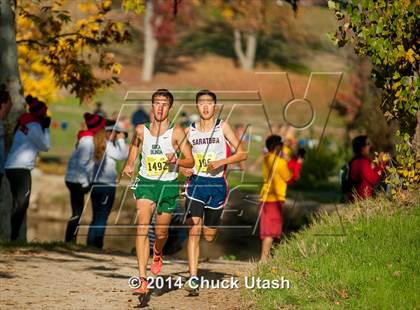 Thumbnail 2 in CIF State Cross Country Championships (D3 Boys Race) photogallery.