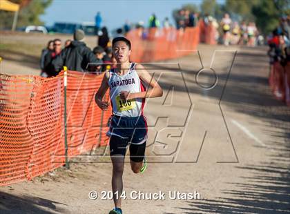 Thumbnail 2 in CIF State Cross Country Championships (D3 Boys Race) photogallery.
