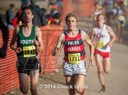 Thumbnail 2 in CIF State Cross Country Championships (D3 Boys Race) photogallery.