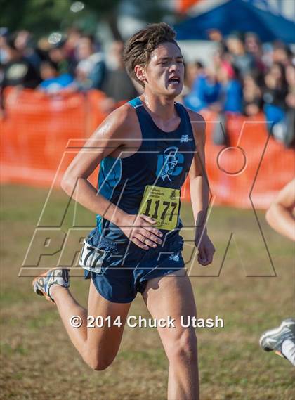 Thumbnail 1 in CIF State Cross Country Championships (D3 Boys Race) photogallery.