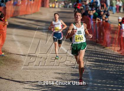 Thumbnail 2 in CIF State Cross Country Championships (D3 Boys Race) photogallery.