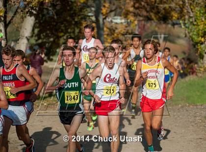 Thumbnail 2 in CIF State Cross Country Championships (D3 Boys Race) photogallery.
