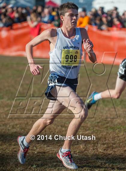 Thumbnail 2 in CIF State Cross Country Championships (D3 Boys Race) photogallery.
