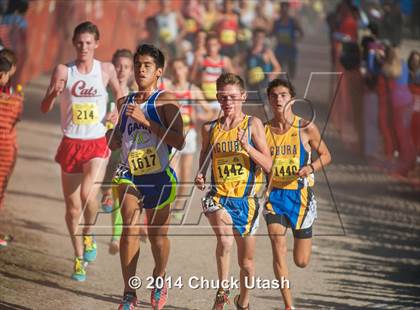 Thumbnail 3 in CIF State Cross Country Championships (D3 Boys Race) photogallery.