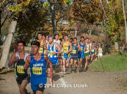 Thumbnail 2 in CIF State Cross Country Championships (D3 Boys Race) photogallery.